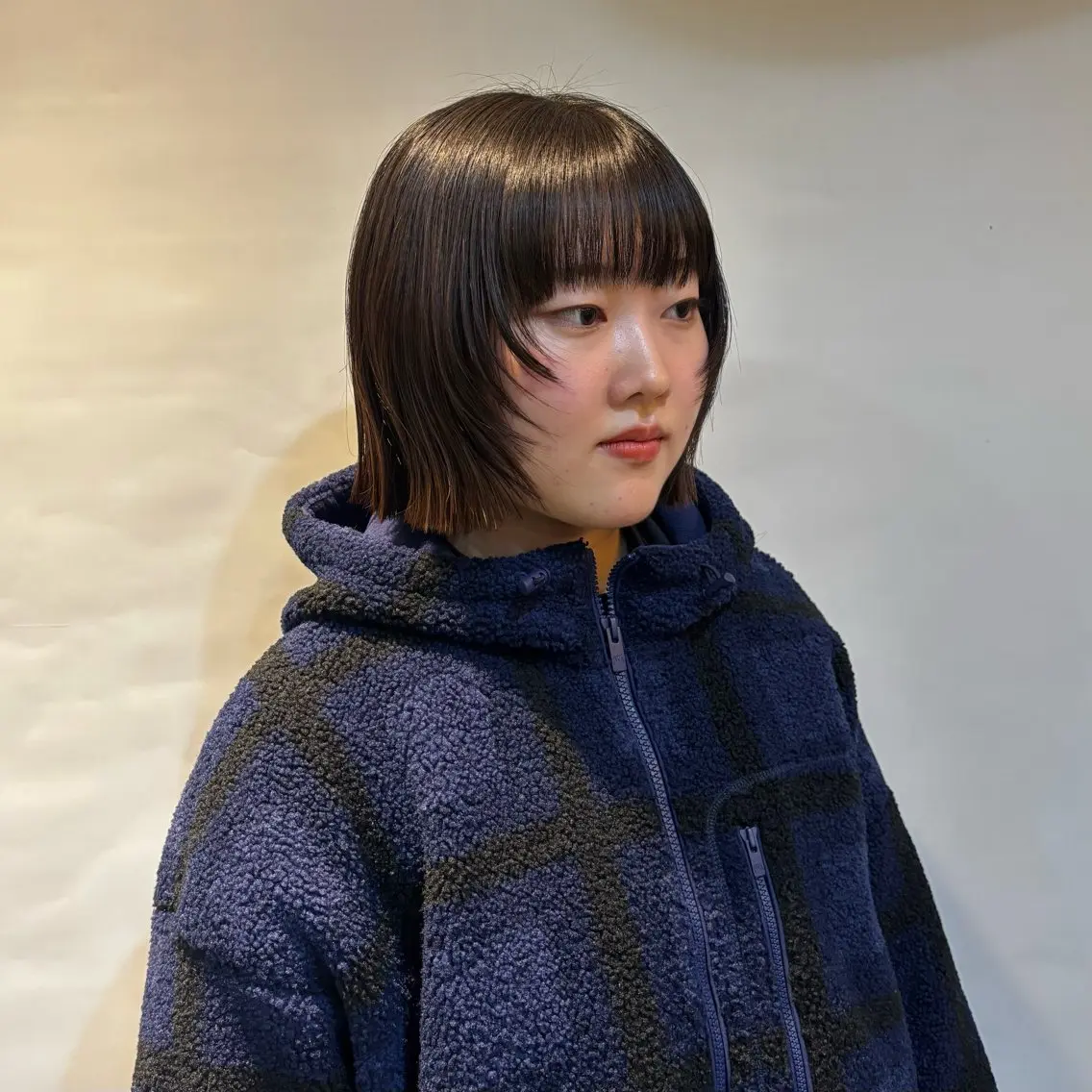 ミディアム 林 小桃のヘアスタイル