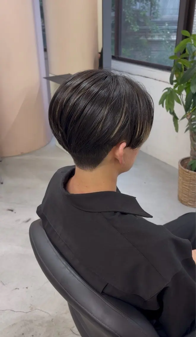 メンズ カット ✨️ハイトーンカラー 🐈‍⬛/ risaのヘアスタイル
