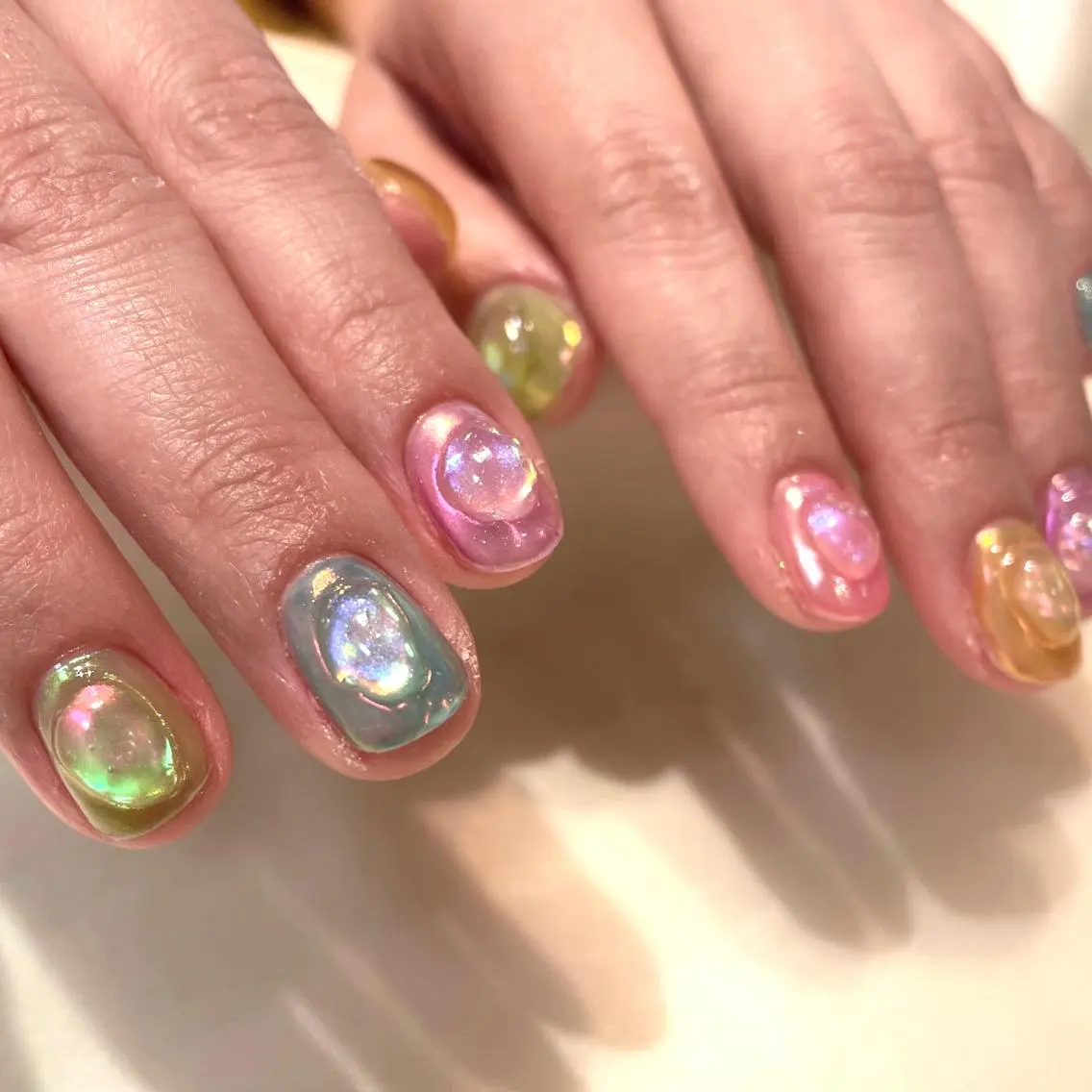 ネイル ハンドネイル 新井 ひなののネイルデザイン