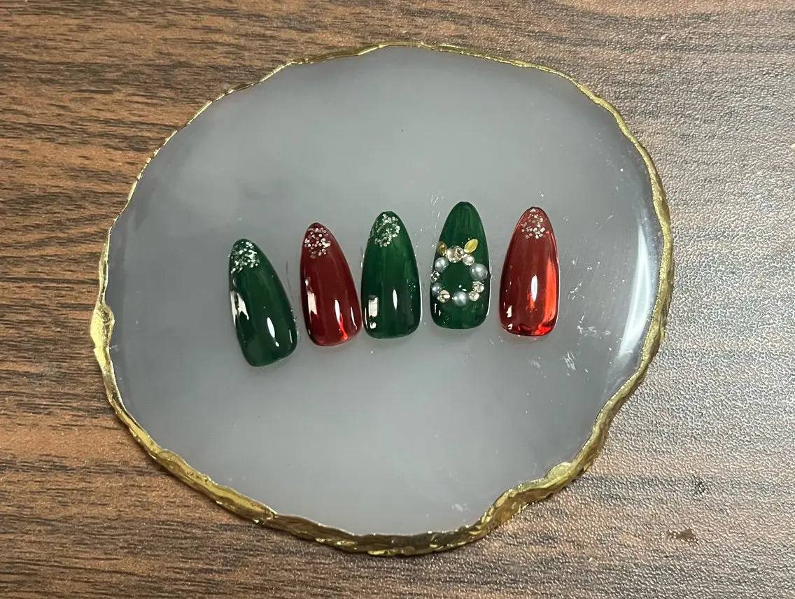 ネイル 冬ネイル クリスマス Nail ecxia ／Reikaのネイルデザイン