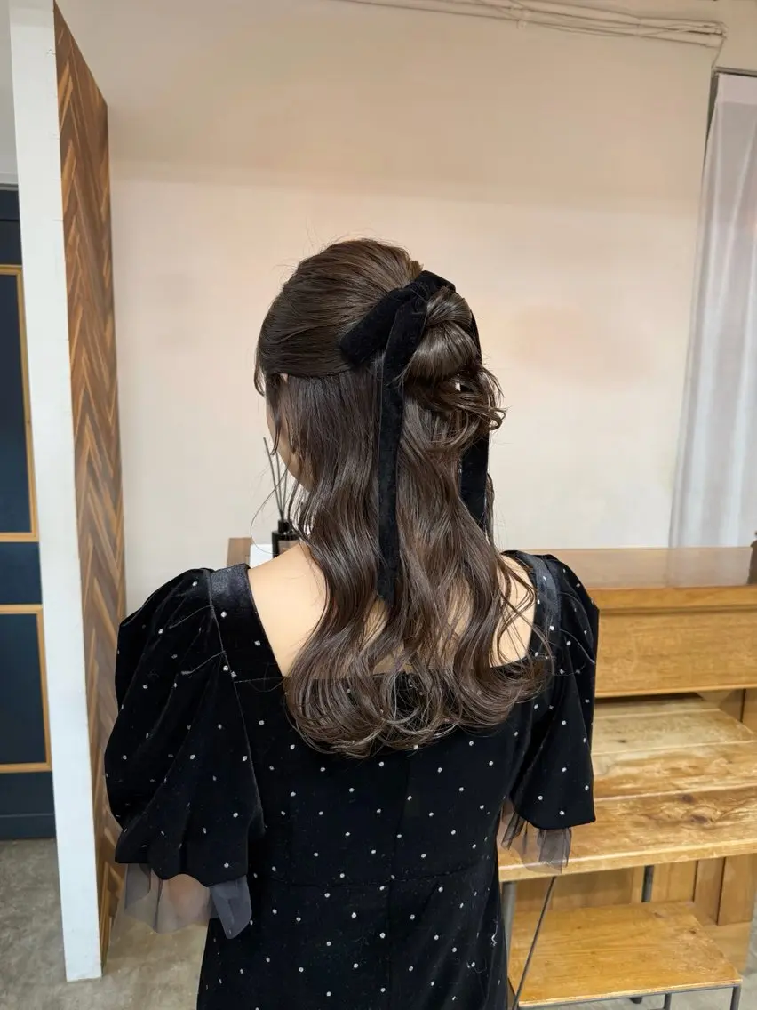 ヘアアレンジ まろやか透明感カラー ♡MANAのヘアスタイル