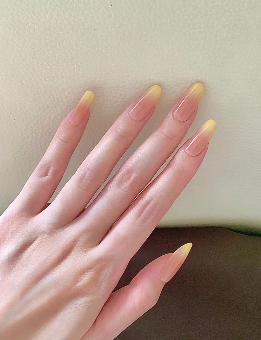ネイル 長さ出し フレンチネイル グラデーション 韓国ネイル マグネットネイル その他(ネイル) BT HEAVEN nailのネイルデザイン