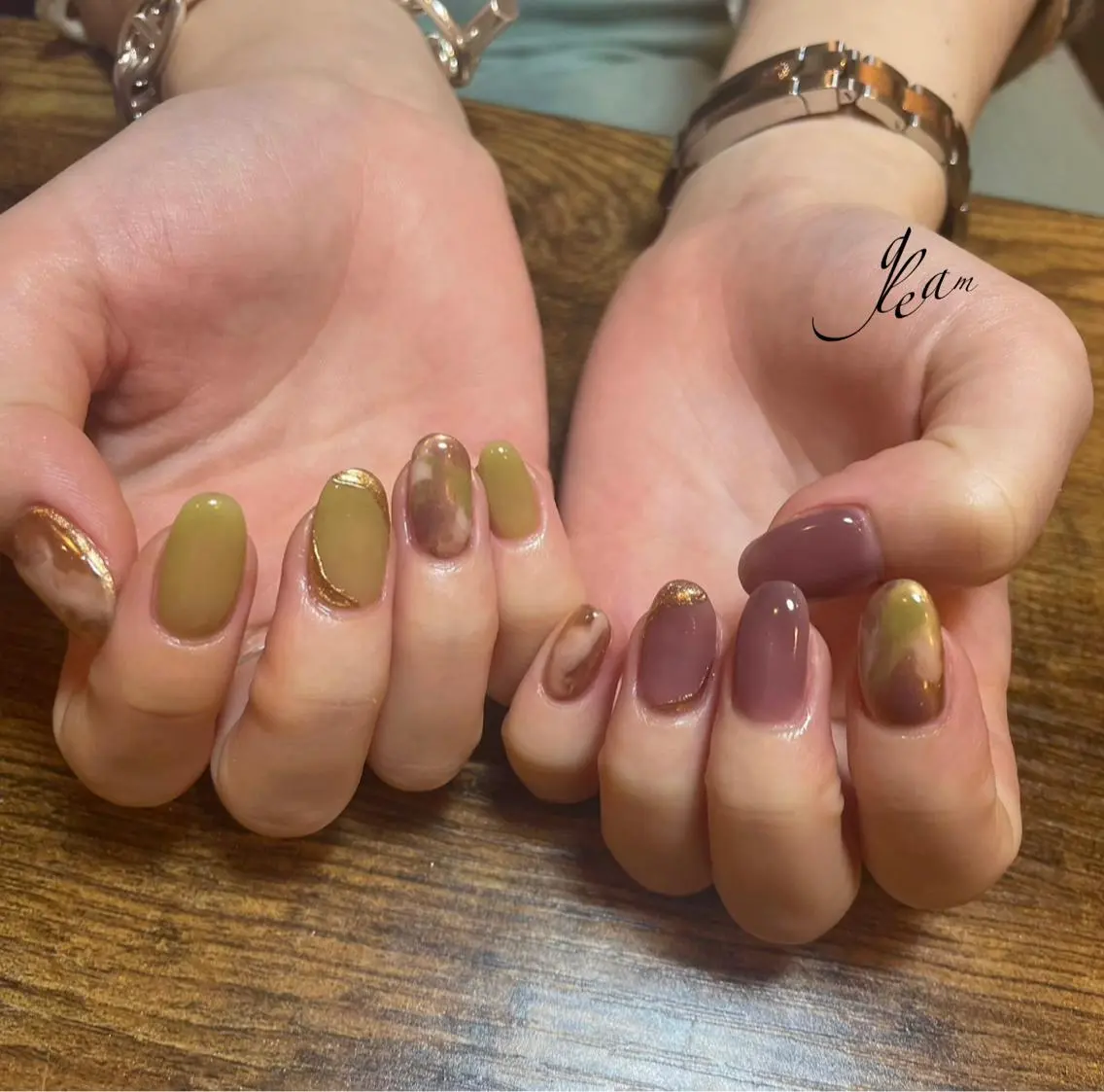 ネイル ハンドネイル gleam✴︎ sayakaのネイルデザイン