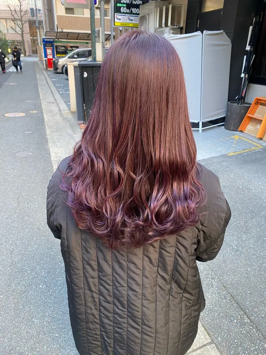 カラー 中富 🍪みなのヘアスタイル