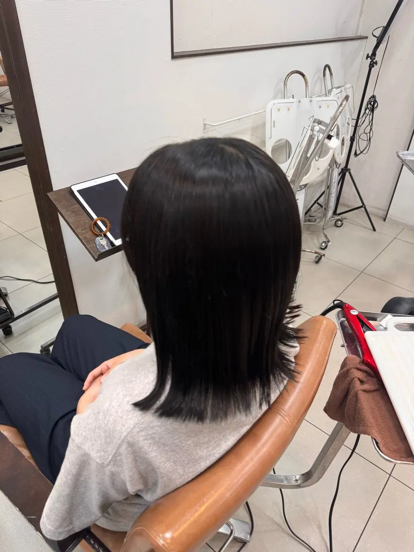 ミディアム カラー 透明感カラー ヘアカラー 坂元綾音 モデル募集中✨のヘアスタイル