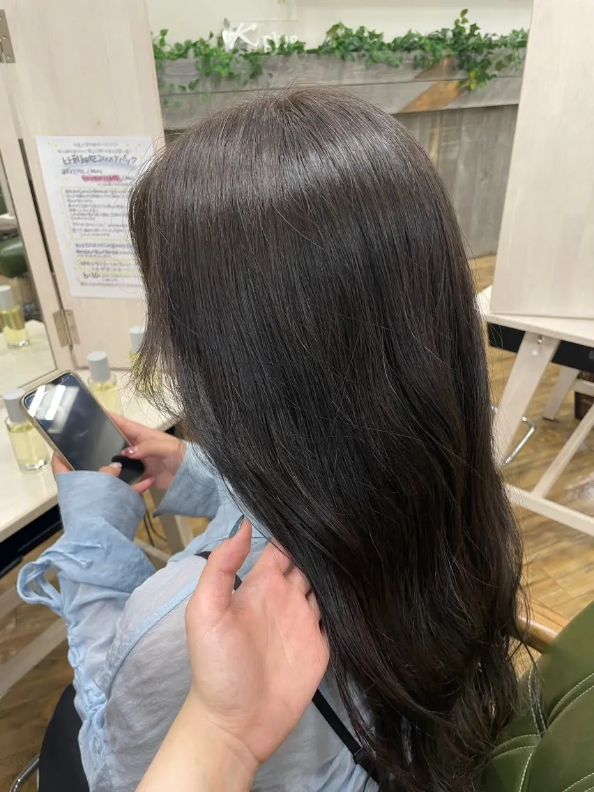 ロング カラー ✨Kplus✨ 熊坂　みのり✨のヘアスタイル