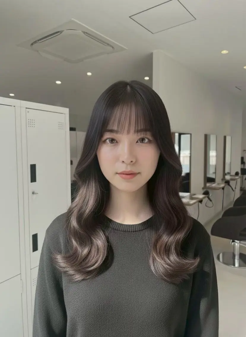 カラー 透明感カラー ココナ/ 透明感カラー🪽のヘアスタイル