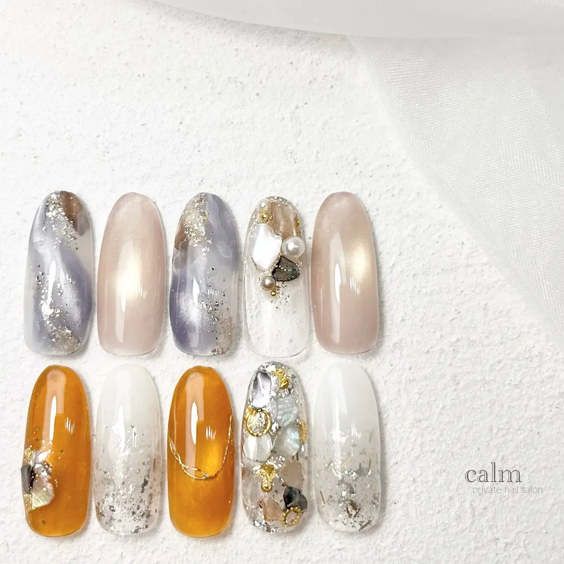 ネイル ハンドネイル calm 〔ｶｰﾑ〕のネイルデザイン