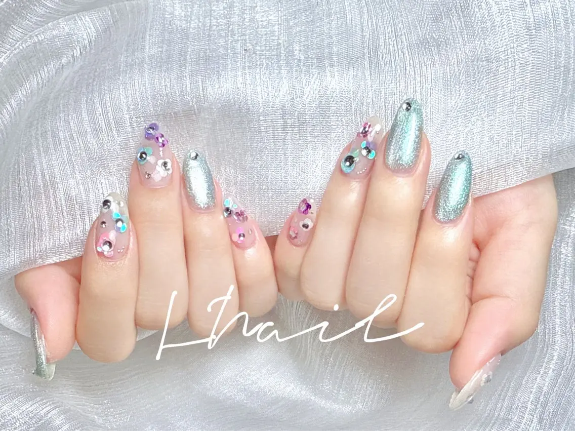 ネイル 持ち込み ハンドネイル ハンドケア L. Nailのネイルデザイン