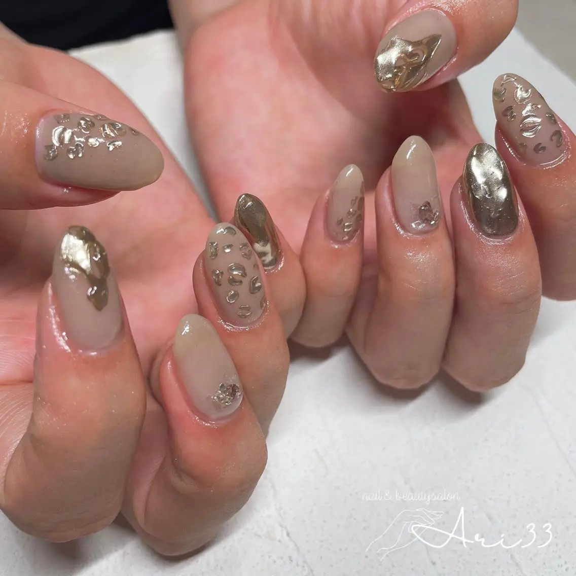 ネイル ハンドネイル プライベートサロン Ari33nailのネイルデザイン