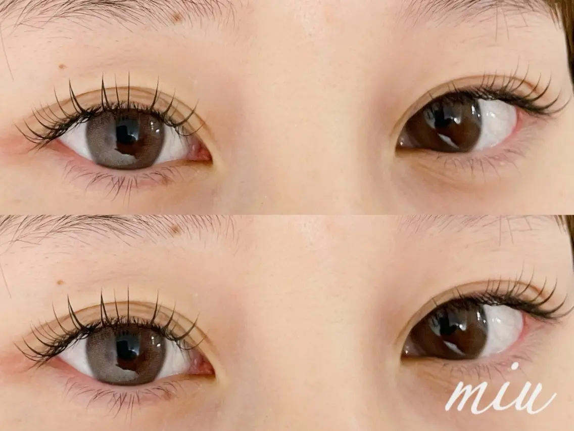 マツエク・マツパ フラットラッシュ マツエク miunail Minamiのマツエク・マツパデザイン