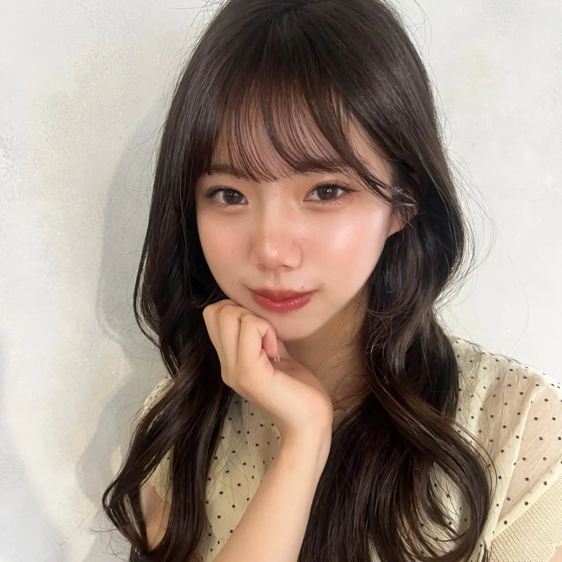 ロング カラー ブラウンカラー ナチュラルブラウン ヘアカラー トリートメント kato himariのヘアスタイル