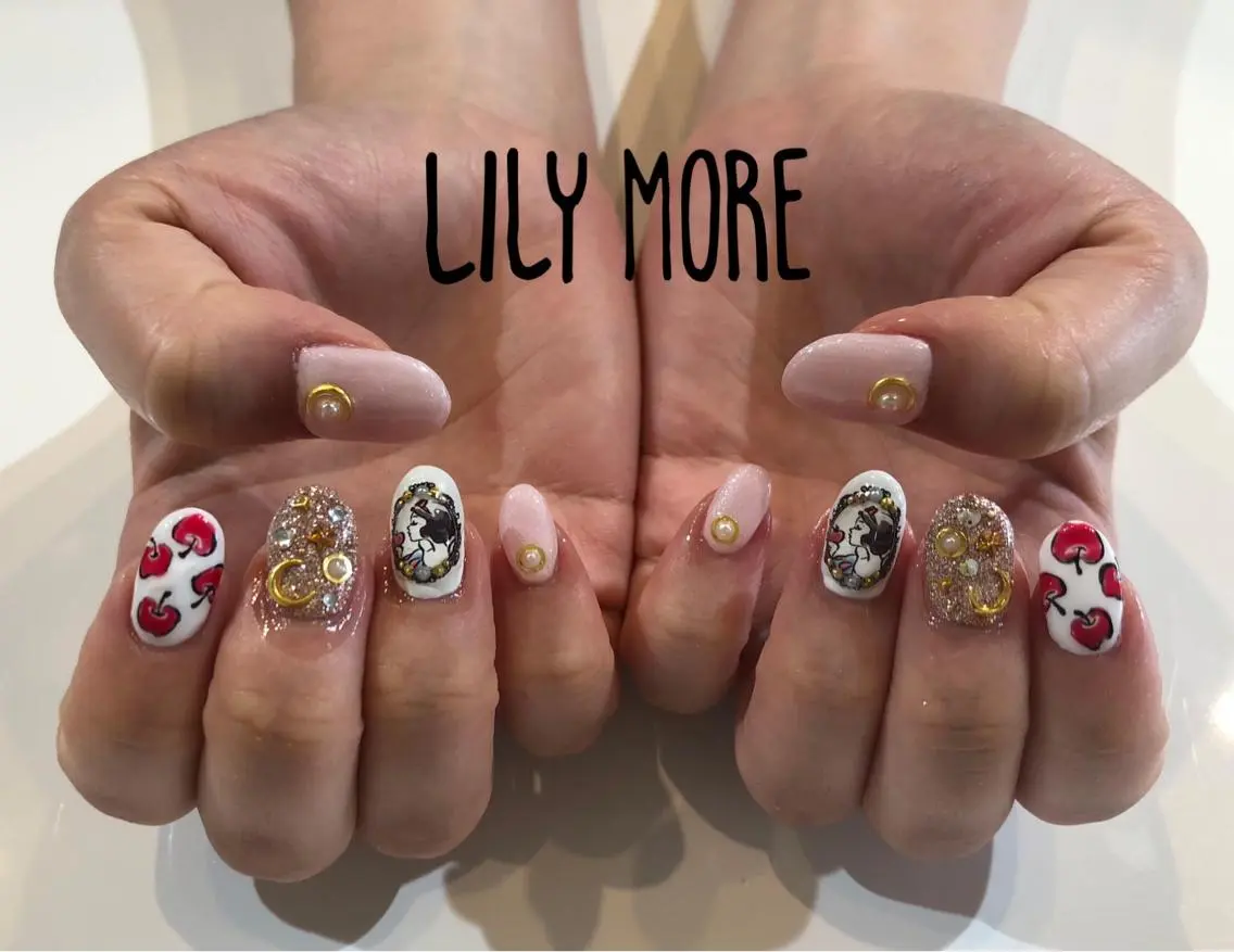 ネイル 持ち込み Lily closetのネイルデザイン