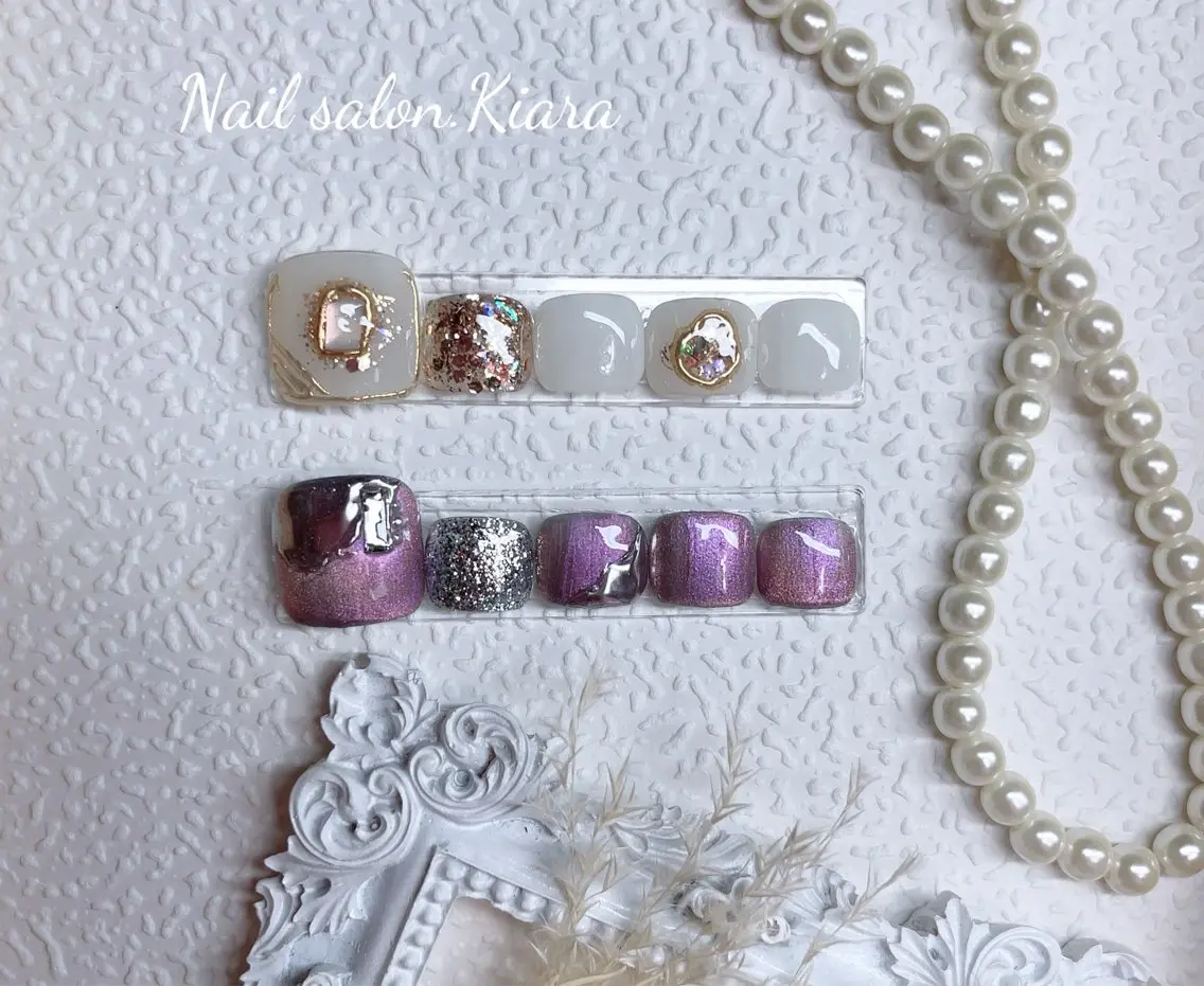 ネイル フットネイル 🍭Kiara Nail🍭のネイルデザイン