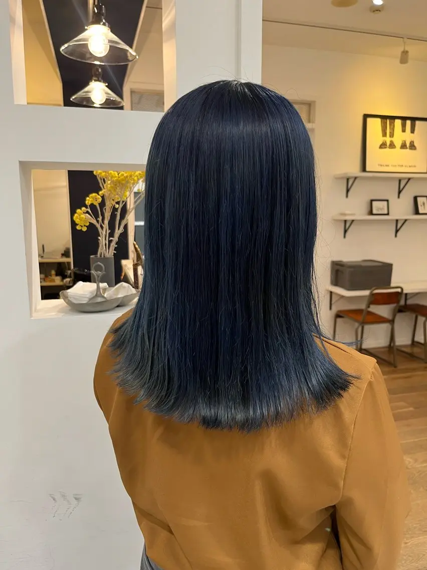 セミロング トリートメント ヘアカラー トリートメント 無料カットモデル‪✨ ✂️Nanami🌷のヘアスタイル
