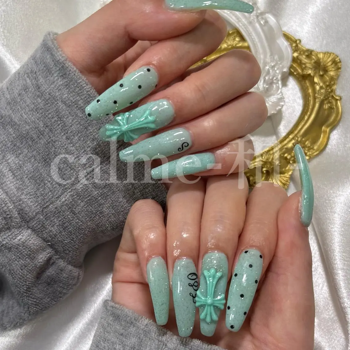 ネイル ハンドネイル calme-和- 18のネイルデザイン