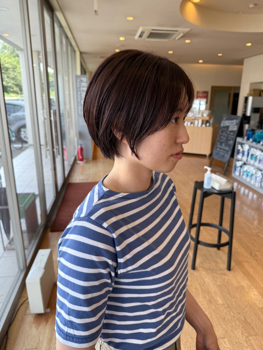 ショート ショートヘア 豊中/カット/上西 力のヘアスタイル