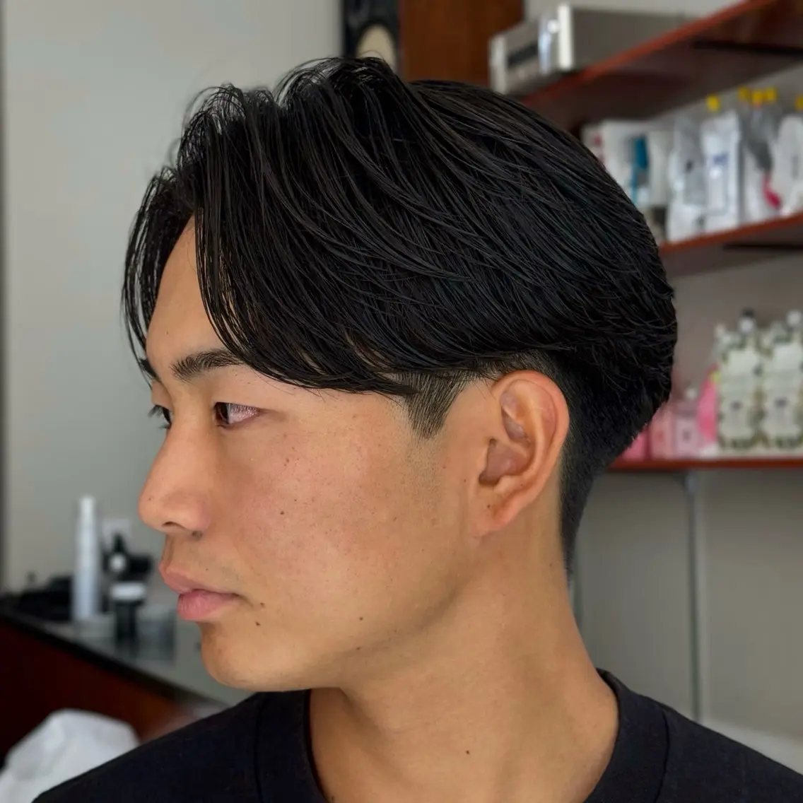【当店人気No. 3🥉】|minimo限定|メンズカット+ニュアンスパーマ+頭皮ケアマッサージの写真