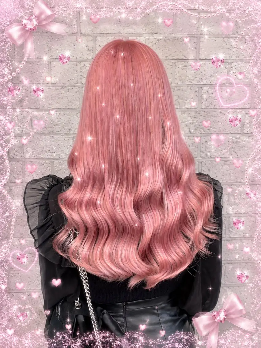 カラー 💗ピンクハイトーン /みはね🎀໒꒱のヘアスタイル