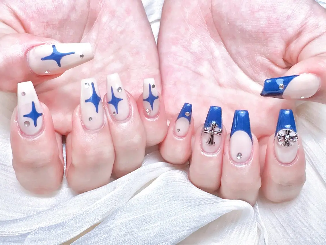 ネイル ハンドネイル M 🌷Nail 長さだし専門店のネイルデザイン