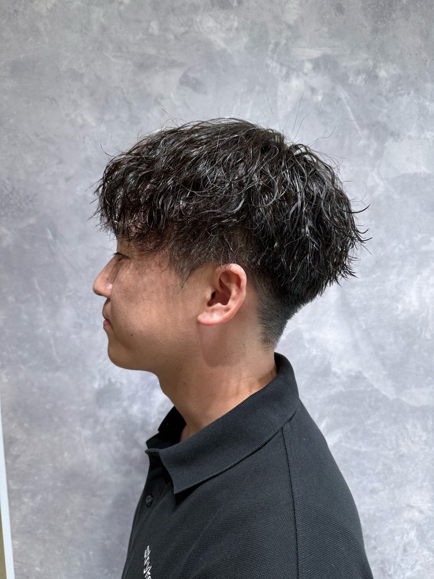 パーマ メンズ マッシュ カット パーマ Mika/岡崎市 /メンズカットパーマのヘアスタイル