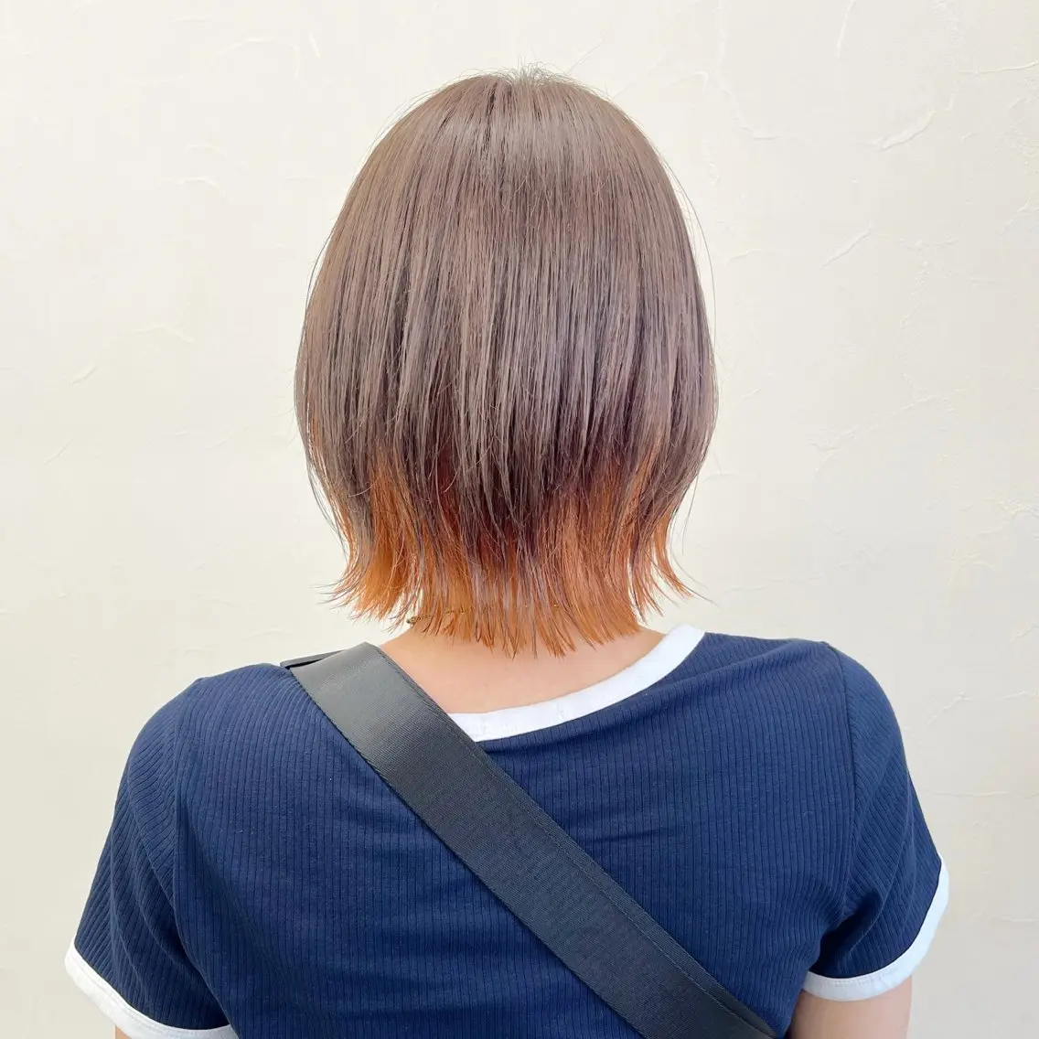 ショート カラー ボブレイヤー ブリーチ インナーカラー ブリーチなしカラー ボブ カット ヘアカラー トリートメント 初めてのショート お任せください✂️のヘアスタイル