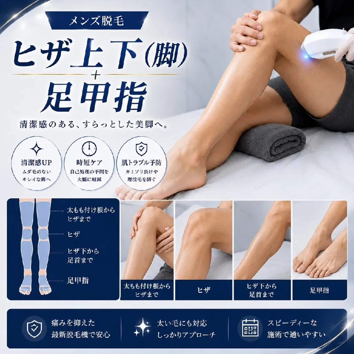 メンズ 脱毛 salonNOA hiromiのエステ・リラクイメージ