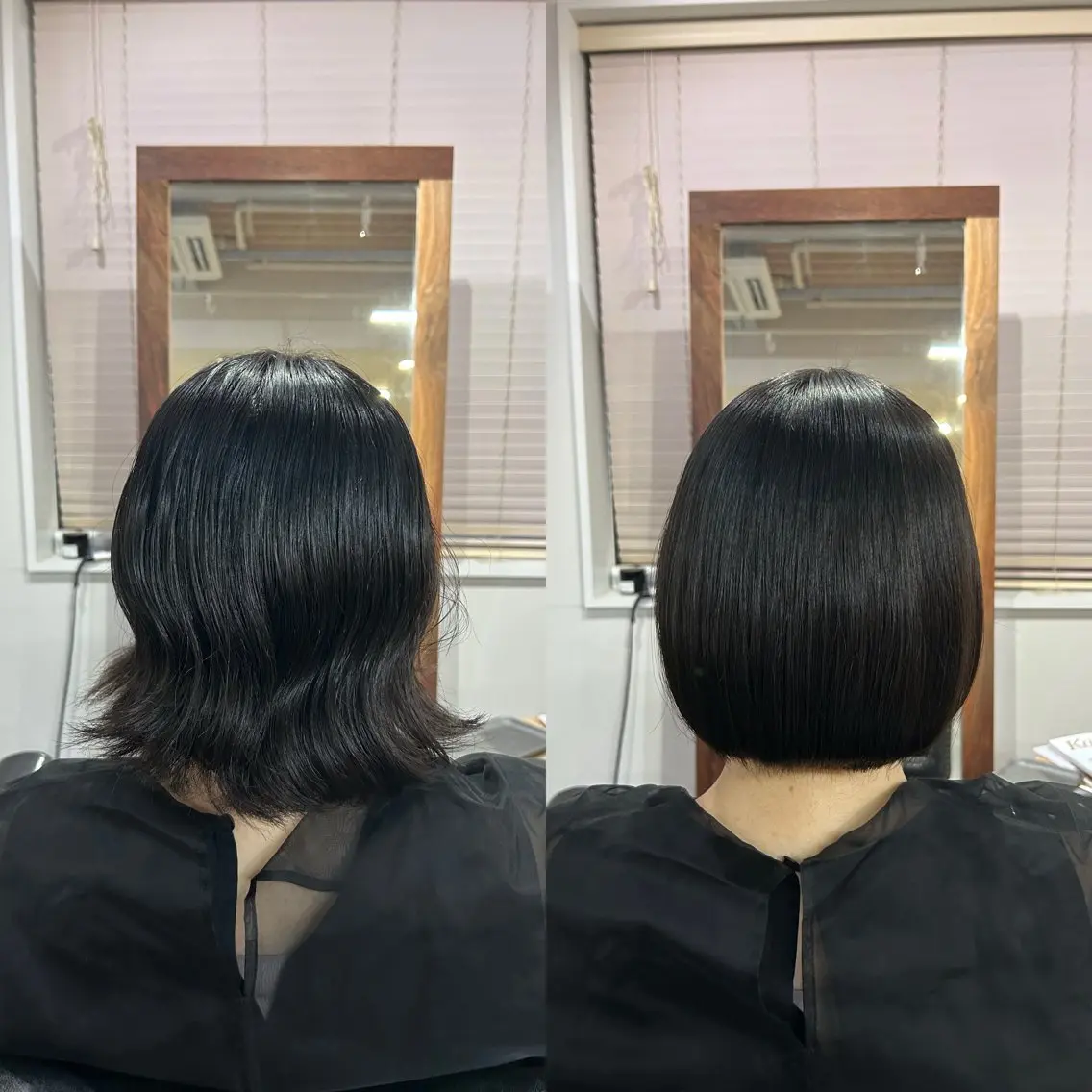 ショート パーマ ボブ 髪質改善 ショートヘア 縮毛矯正 酸性ストレート 👑松山ストレート/ メンズヘア/龍仁👑のヘアスタイル