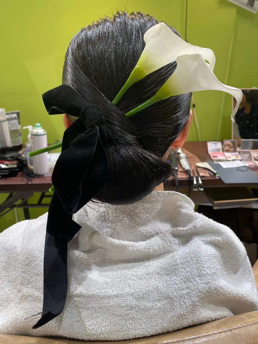 ロング ヘアセット Hiroshi ヒロシのヘアスタイル