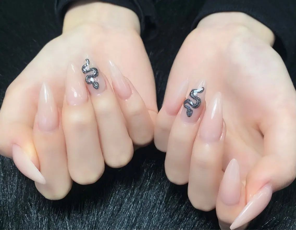 ネイル アートネイル ジェルネイル 韓国ネイル ニュアンスネイル シンプルネイル ハンドネイル ハンドケア Anna Melia Nailのネイルデザイン