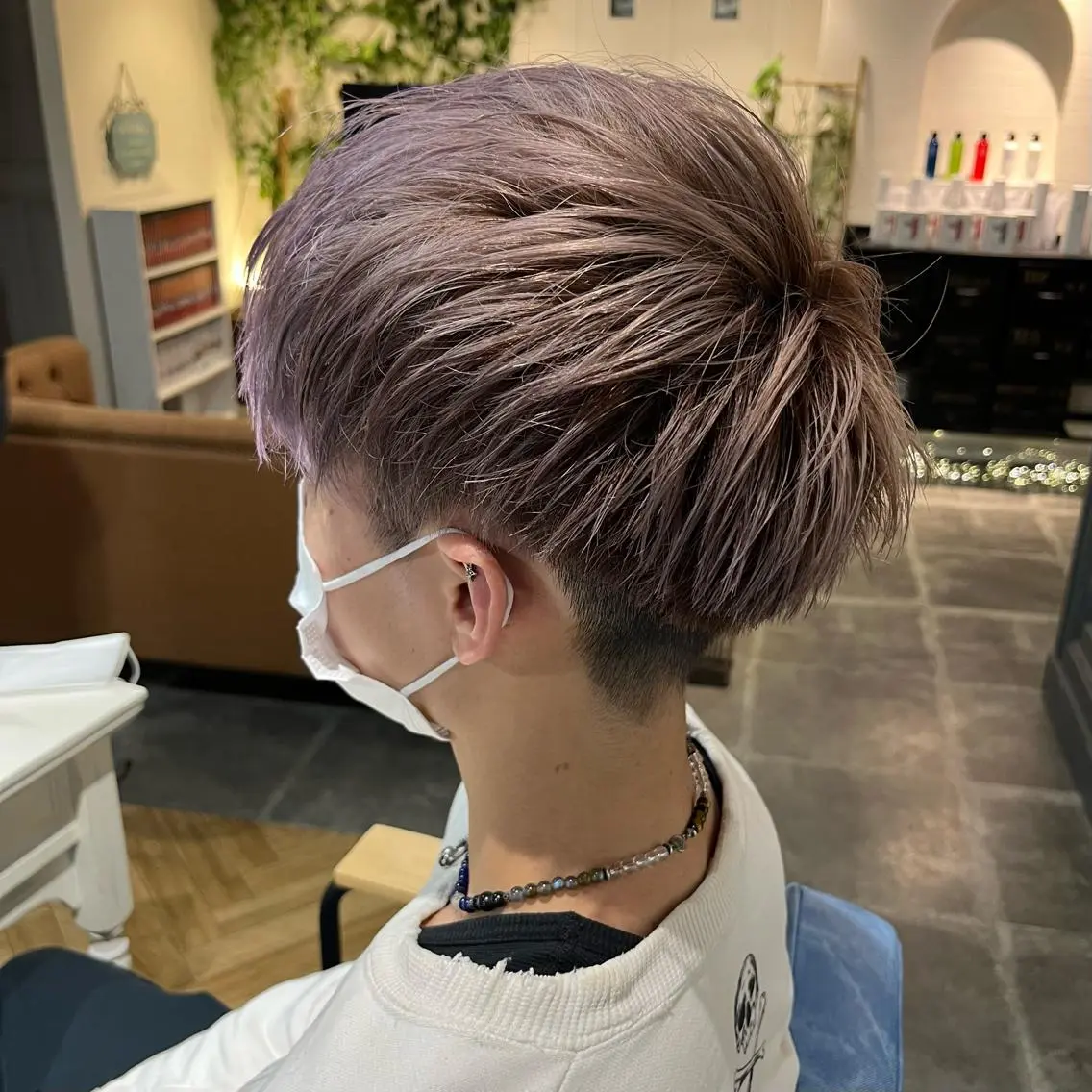 メンズカット＋N.カラーの写真