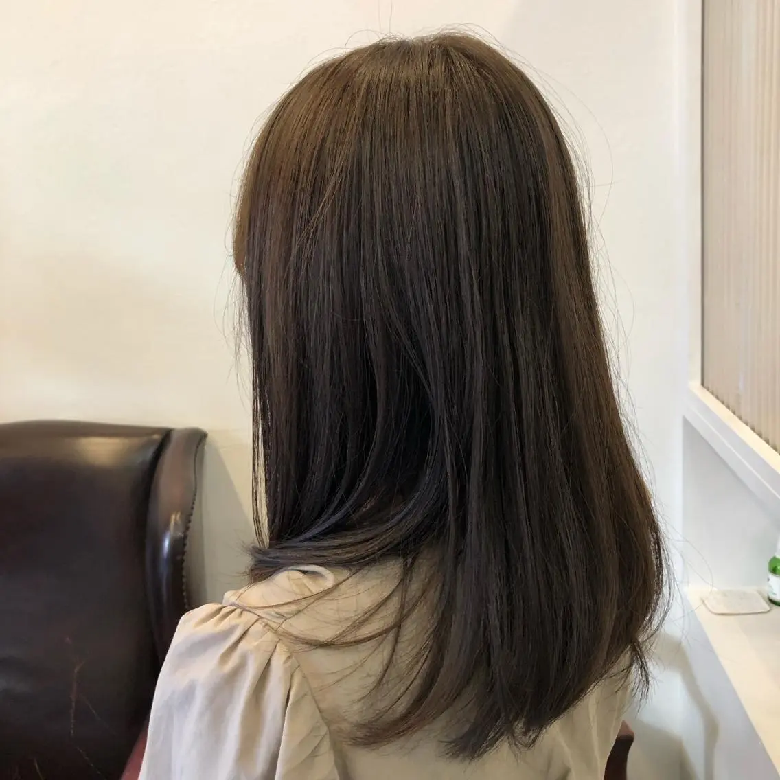 ミディアム 畠山 渚のヘアスタイル
