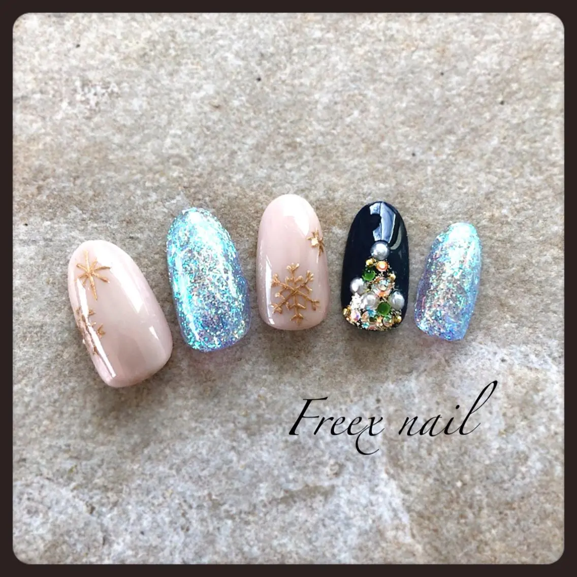 ネイル 冬ネイル freex nail /ニュアンス/個性派のネイルデザイン