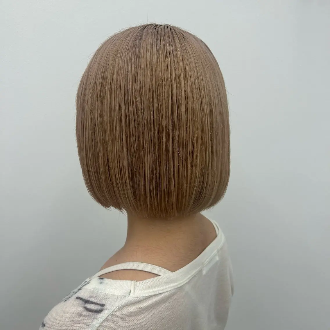 ショート 切りっぱなしボブ ボブ レイヤー/髪質改善 🫧小町 紗耶華のヘアスタイル
