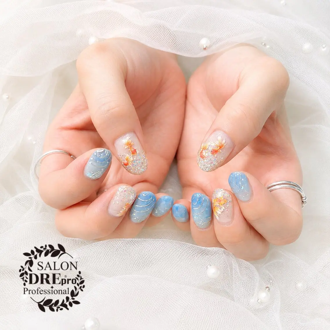 ネイル 夏ネイル ハンドネイル salonDRE AZUSAのネイルデザイン