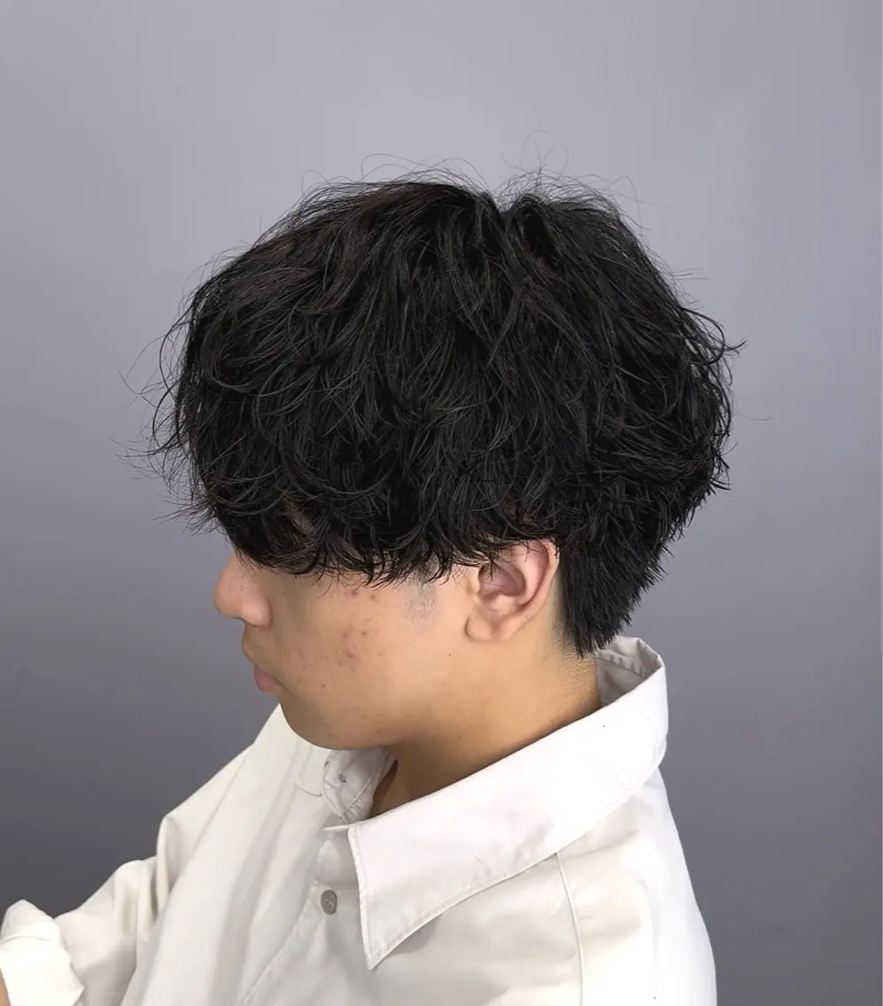 当日予約限定！カット+ケアパーマ #シャドーパーマ#フェザーパーマ#スペインカール#波巻きパーマの写真