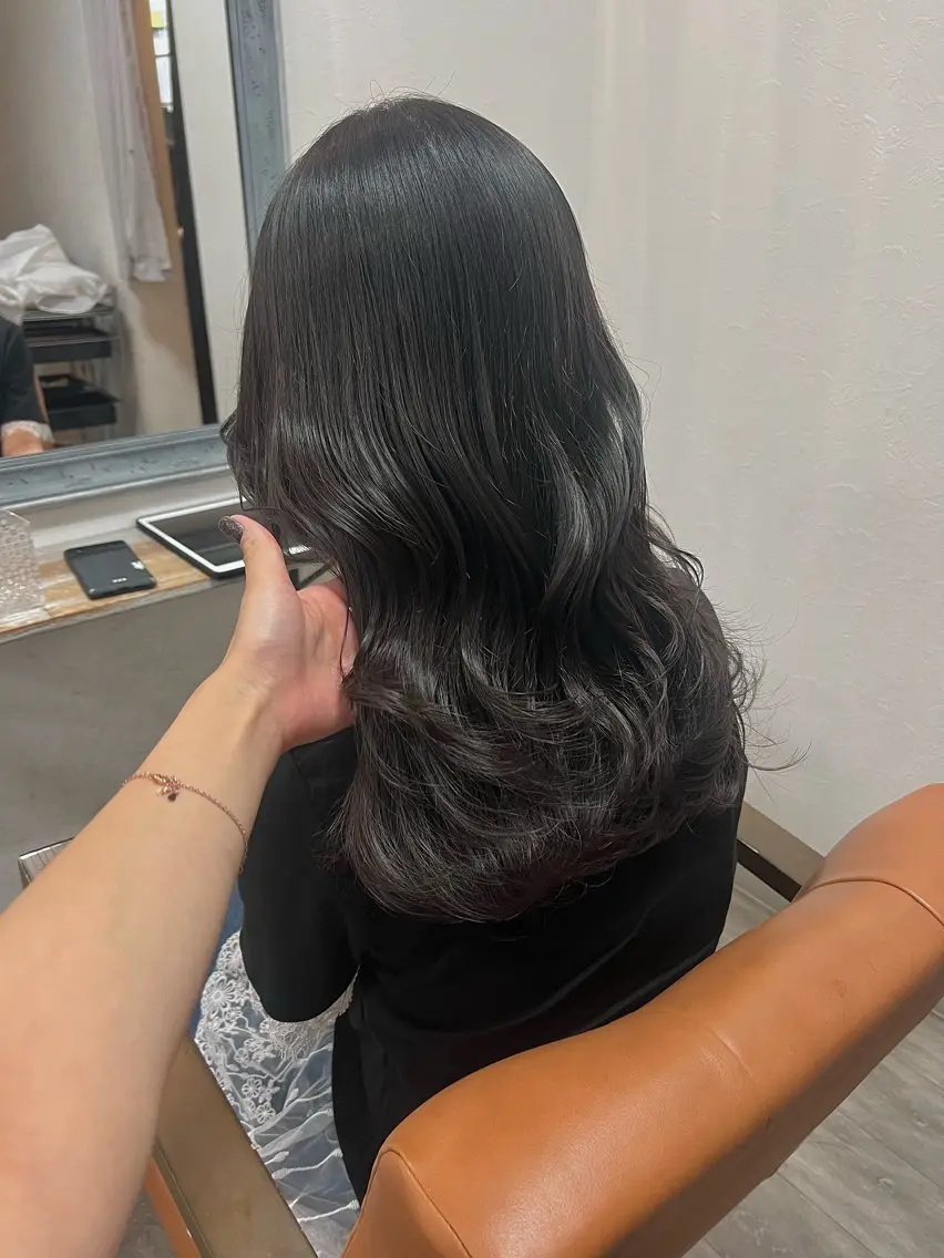 ロング カラー カット ヘアカラー メンズカット募集中/ sayakaのヘアスタイル