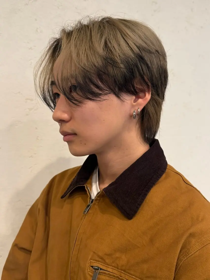 【メンズ】カット+カラー ¥9350→¥5800【豊橋/メンズ/スパイキーショート】の写真