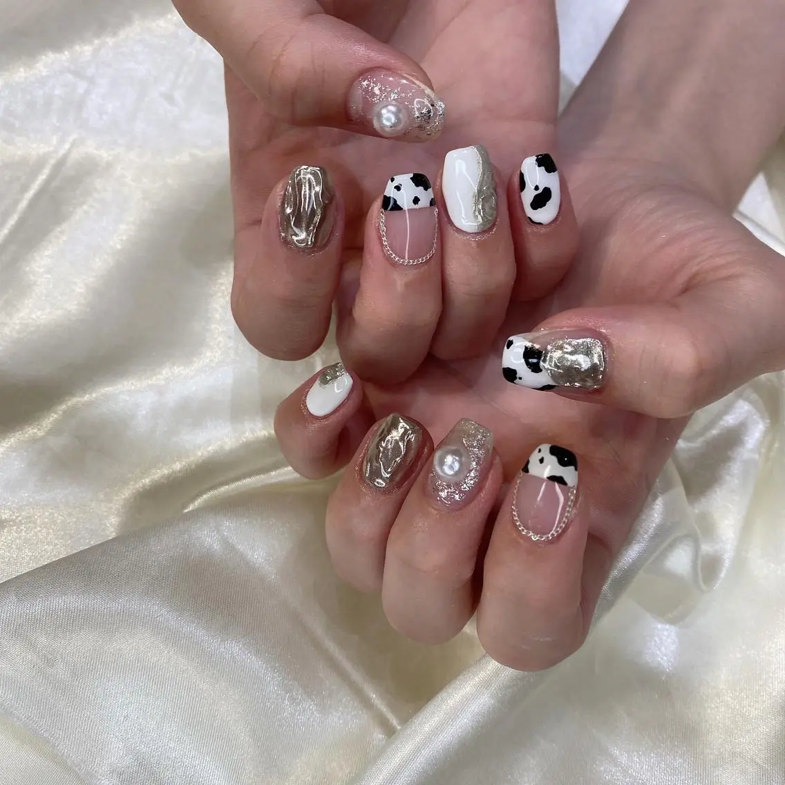 ネイル ハンドネイル 西岡 杏のネイルデザイン
