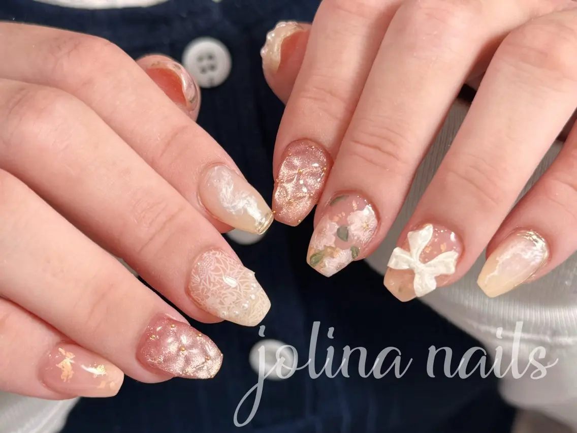 ネイル ハンドネイル jolina nails鶴見店のネイルデザイン