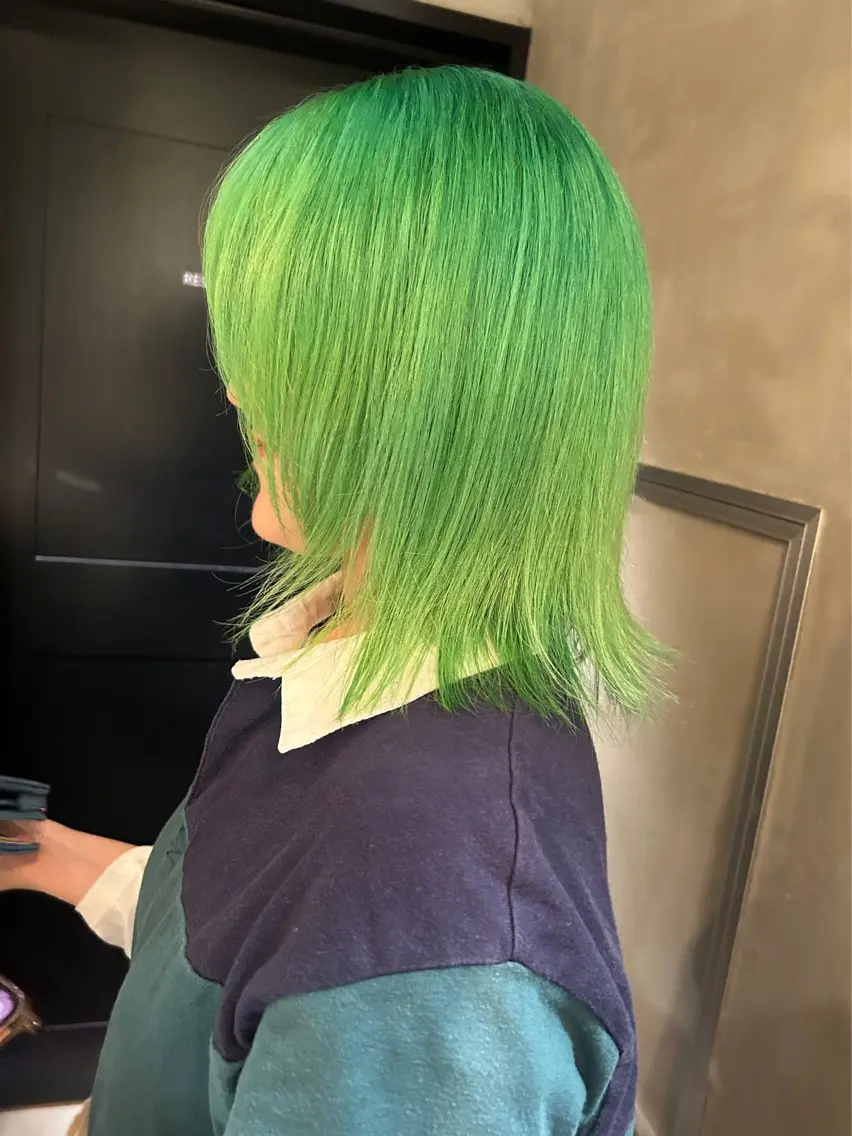ミディアム カラー ヘアカラー トリートメント デザイン/アレンジ ❤︎イシイレイのヘアスタイル
