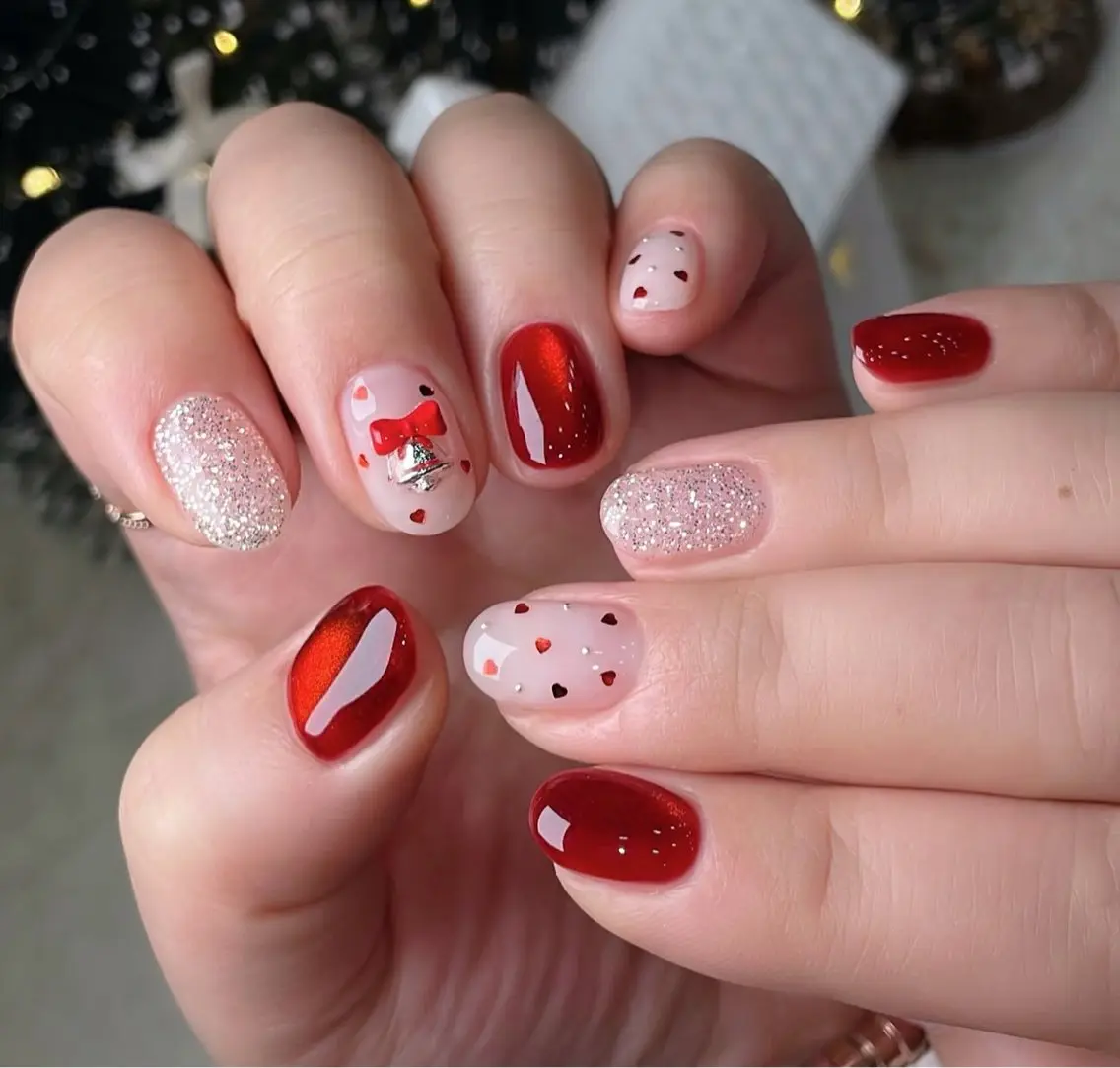 ネイル 🎀PG🩵 ネイルサロンのネイルデザイン