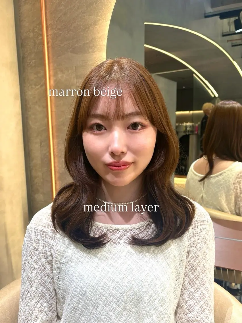 ロング くびれヘア レイヤーカット カット ヘアカラー トリートメント 顔周りレイヤーカット /髪質改善/ゆう🤍のヘアスタイル