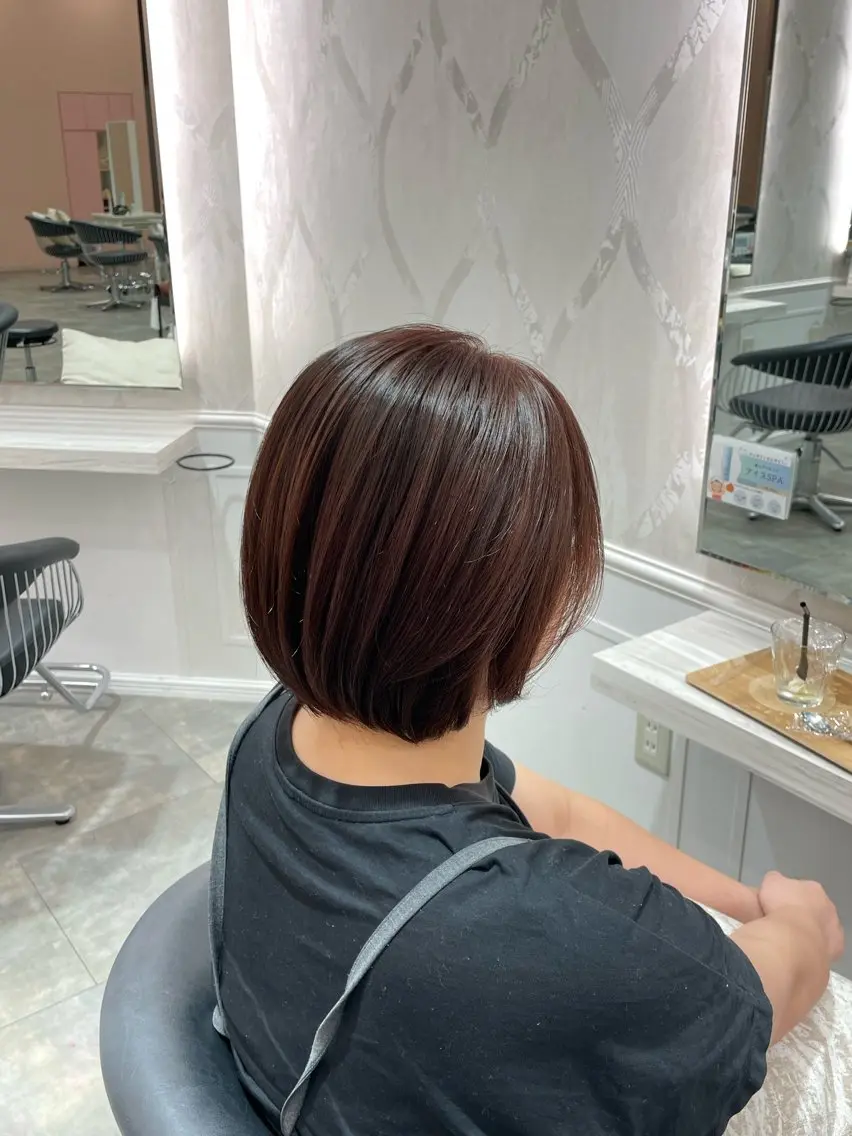 カットモデル🌟【レディースショート】Aujuaシャンプートリートメント付き🫧の写真
