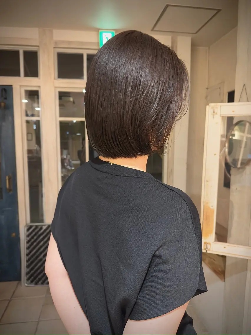 ミディアム カット ヘアカラー kai🐇似合わせ レイヤーカットのヘアスタイル