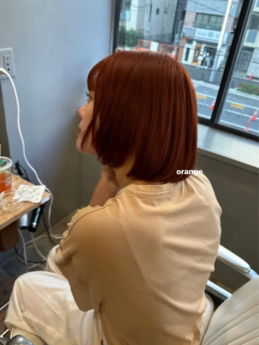 ショート カラー カット ヘアカラー トリートメント 暖色カラー/レイヤー 🌙 オノユリカのヘアスタイル