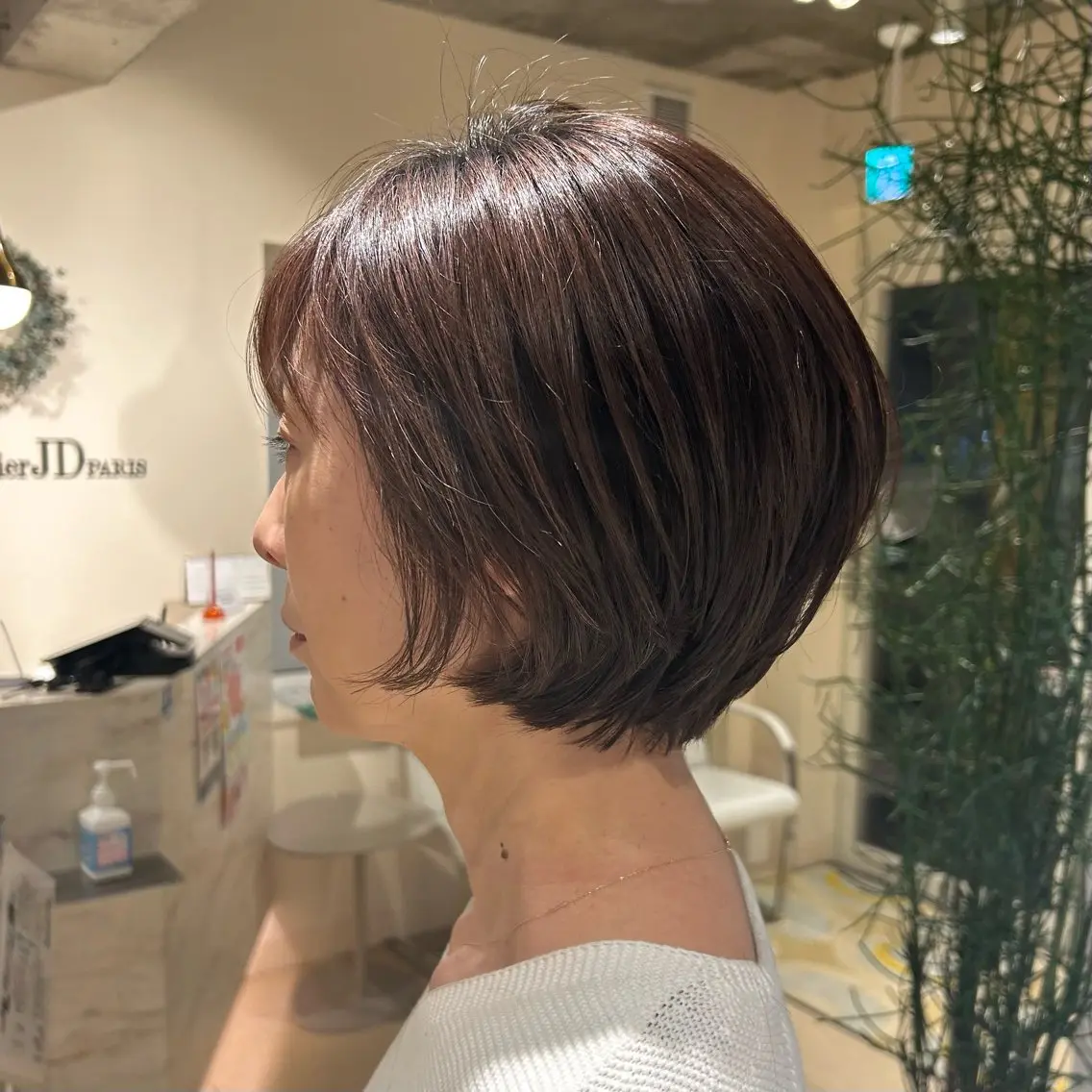 ショート ショートヘア 笹木 菜々子のヘアスタイル