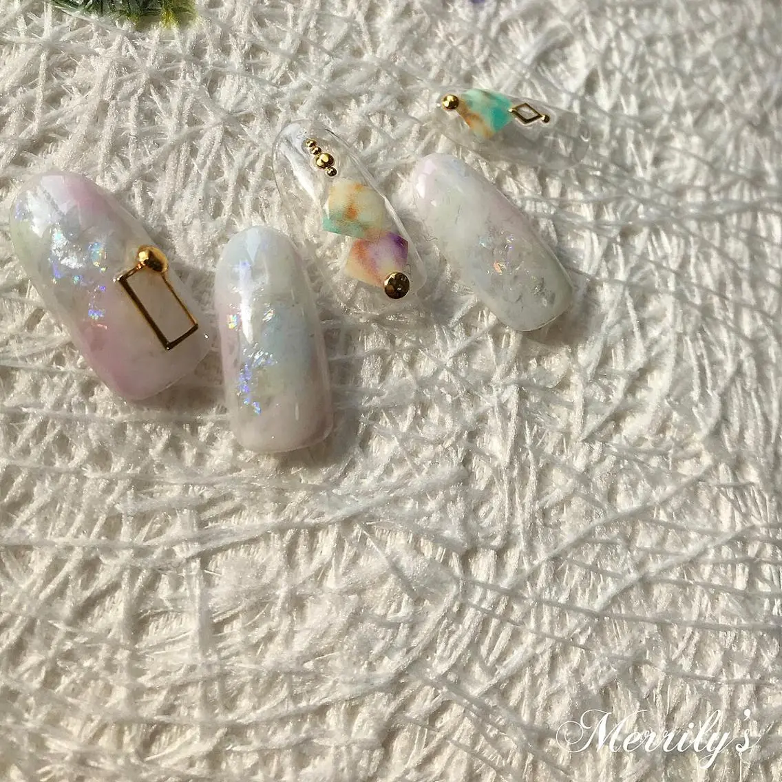 ネイル Merrily's Hagi Minaのネイルデザイン