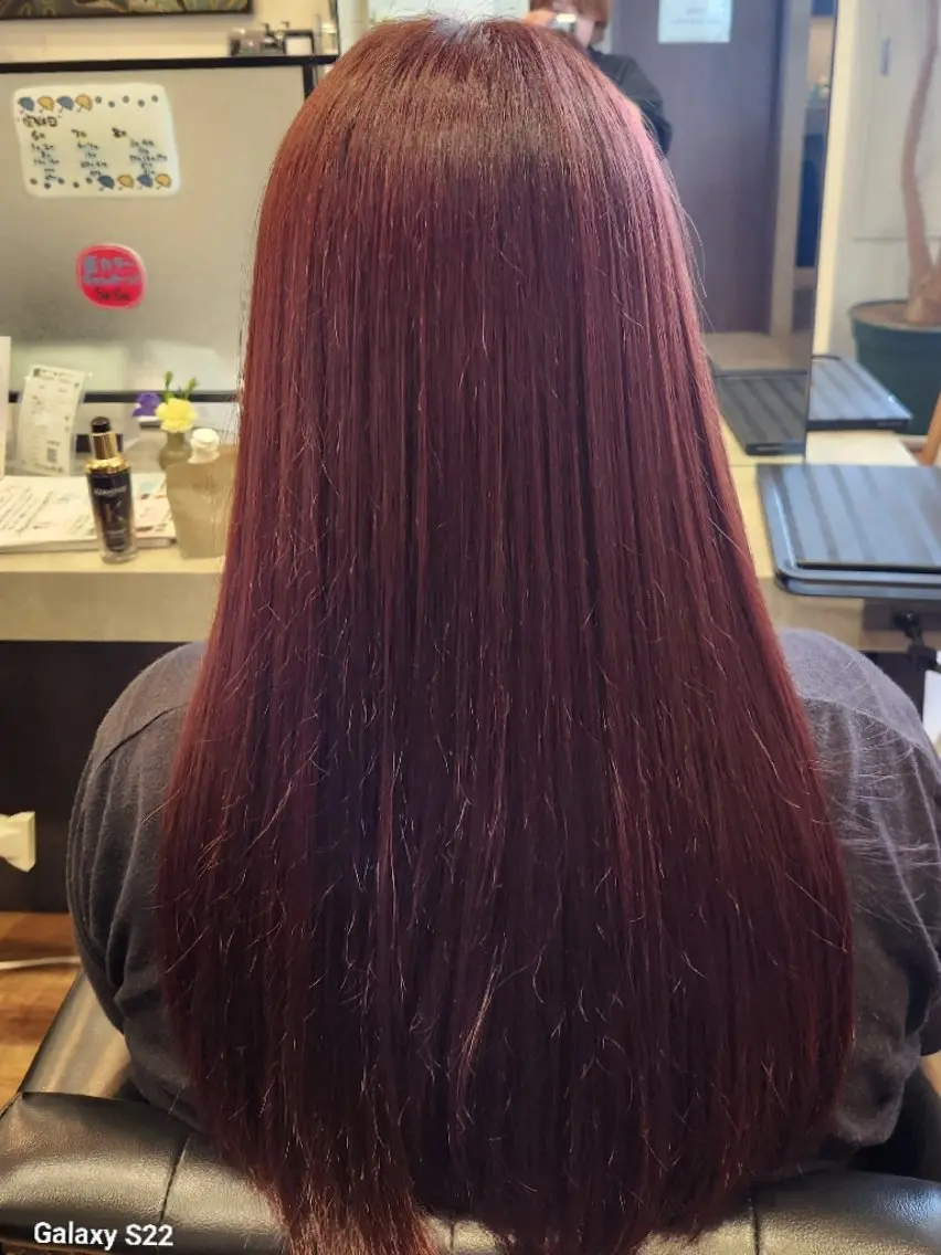 ✨ツヤサラ✨ヘアカラー(シャンプー&トリートメント&ブロー込み)の写真