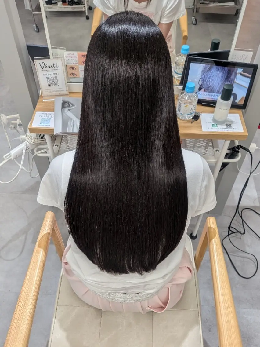 ロング 髪質改善 椎名 紗愛のヘアスタイル